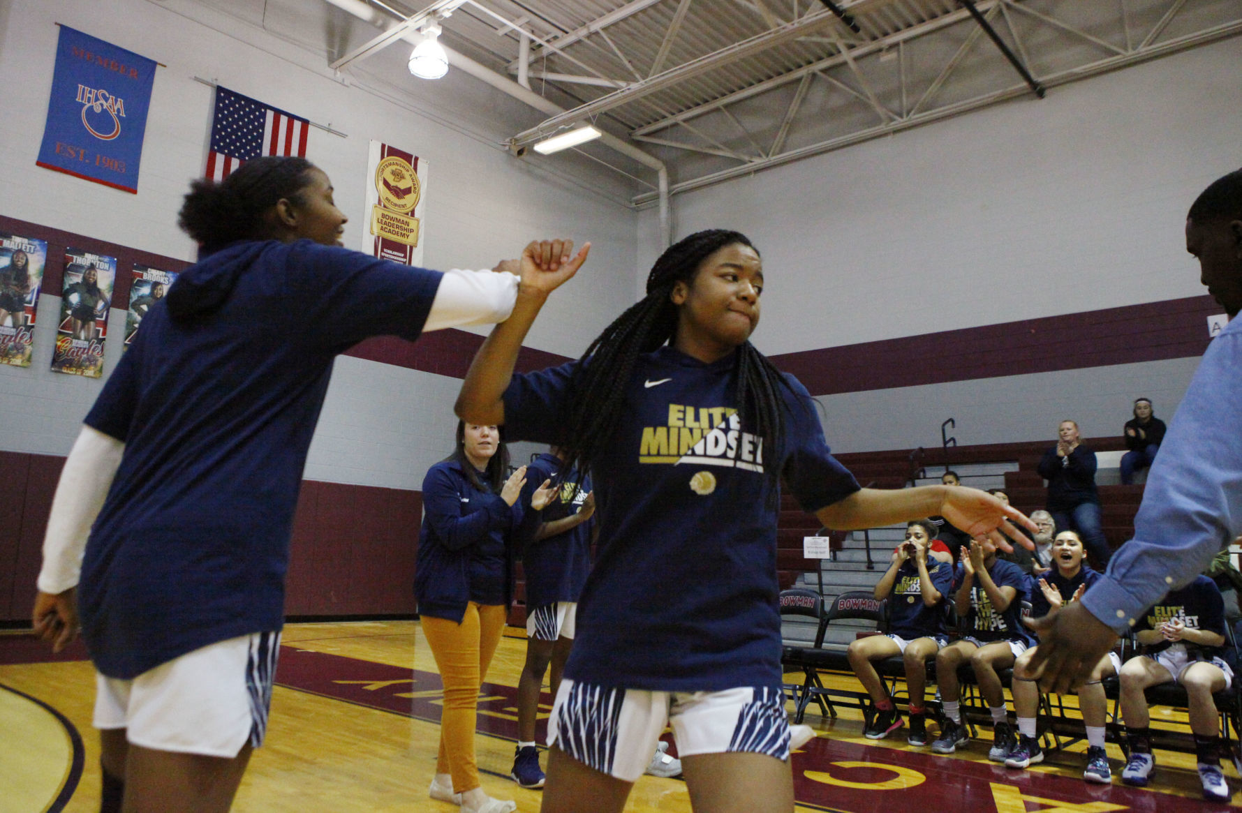 Gallery: Girls 2A basketball sectional final - Bishop Noll vs. Bowman Academy